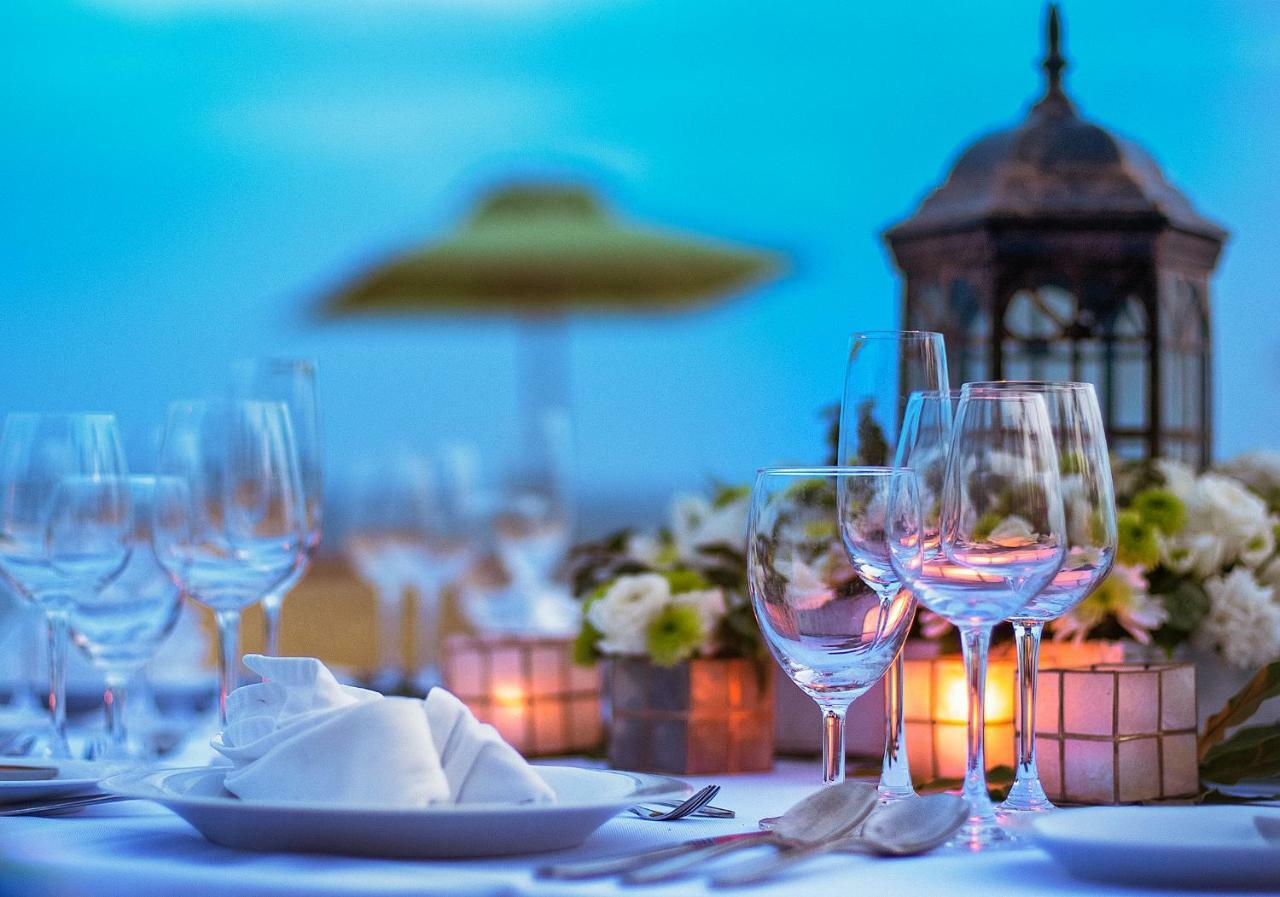 Oceanica Resort Panglao, Bohol Kültér fotó A table set for fine dining