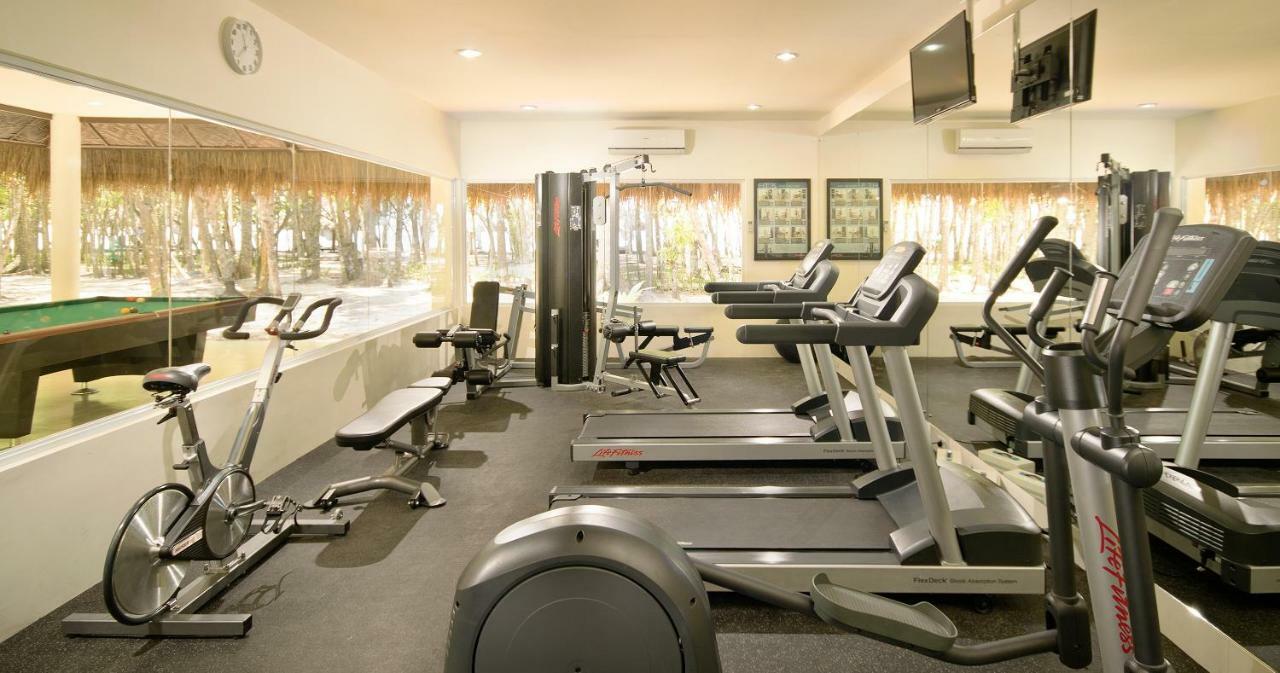 Oceanica Resort Panglao, Bohol Kültér fotó A gym at a hotel