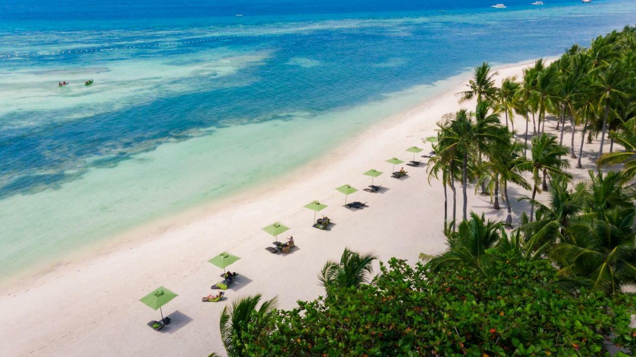 Oceanica Resort Panglao, Bohol Kültér fotó Aerial view of the beach